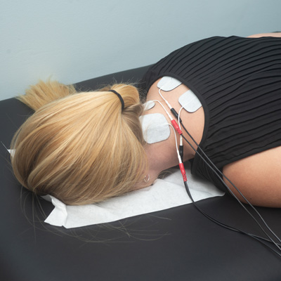 Chiropractor Richmond VA Teresa Green Electrical Muscle Stimulation Neck