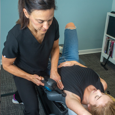 Chiropractor Richmond VA Teresa Green Upper Extremity Advanced Involved Adjustment Armpit