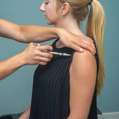 Chiropractor Richmond VA Teresa Green Upper Extremity Advanced Involved Adjustment Shoulder